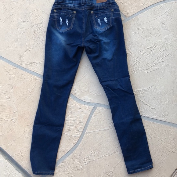 Mitzi Michael ripped skinny jeans WOMENS 11 - Picture 2 of 2